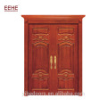 Porte en bois de teck de Foshan modèles porte d&#39;entrée en bois de villa d&#39;entrée de villa